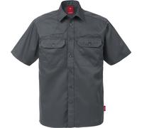 Kansas Camisa de manga corta 7387 B60 Gris oscuro XXL