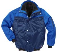 Kansas Chaqueta de invierno Icon Two Chaqueta de piloto de invierno 4813 PP azul marino/azul real 4XL