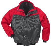 Kansas Chaqueta de invierno Icon Two Chaqueta de piloto de invierno 4813 PP gris/rojo S
