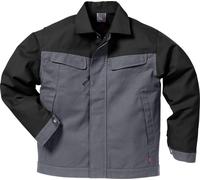 Kansas Chaqueta industrial Icon Chaqueta de algodón Two 4857 KC gris/negro L