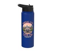 Kansas City 2027 Chicas Viaje Ciudad Viajes Chicas Stainless Steel Insulated Water Bottle