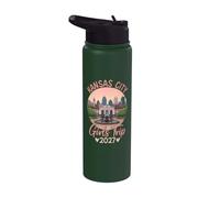 Kansas City 2027 Chicas Viaje Ciudad Viajes Chicas Stainless Steel Insulated Water Bottle
