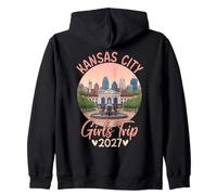 Kansas City 2027 Chicas Viaje Ciudad Viajes Chicas Sudadera con Capucha