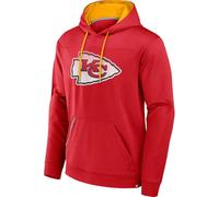 Kansas City Chiefs Defender Dotted NFL - Sudadera con capucha, color rojo
