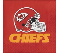 Kansas City Chiefs Servilletas, 48 unidades