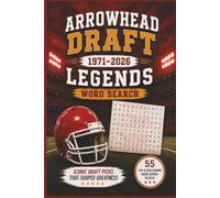 Kansas City Draft Legends Word Search Puzzle Book: Relive the Greatest Draft Picks, Hidden Gems & Football Memories from Generations Past 6x9 inches, 110 pages, 55 + Puzzles.