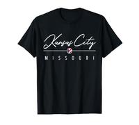 Kansas City Misuri Camiseta gráfica económica