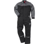 Kansas Mono industrial Icon Two Coverall 8612 LUXE Negro/gris M/TALL