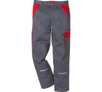 Kansas Pantalones industriales Icon Dos pantalones 2019 LUXE gris/rojo C150