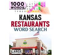 Kansas Restaurants Word Search: Large Print