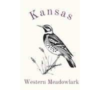Kansas State Bird, Western Meadowlark (Sturnella neglecta) Notebook, Journal for Men, Women, Young Adults, Teens, Kids, Gift for Bird Watchers, ... Eco-Friendly, 6"x9", 120 White Lined Pages