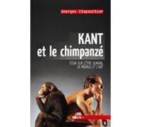 Kant Et Le Chimpanzé (ebook)