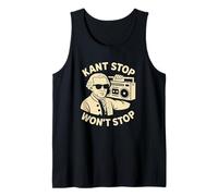 Kant Stop no detendrá la filosofía Humor Camiseta sin Mangas