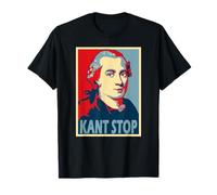 Kant Stop Poster Style Pop Art Camiseta Camiseta