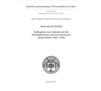 Kant und die Medizin: Kolloquium zum Andenken an den Medizinhistoriker und Generalsekretar Jürgen Kiefer (1954-2018): 53