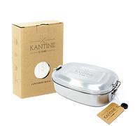 Kantine 51° Nord Fiambrera de acero inoxidable, fiambrera a prueba de fugas, para adultos y niños, sin plástico (Maya: 500 ml)