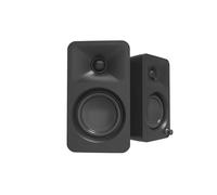 Kanto Ora 100W Powered Bi-amp Reference Desktop Computer Speakers w/Bluetooth 5.0 & USB-C | 100 Hz Crossover | Reference Quality Sound | Pair | Black
