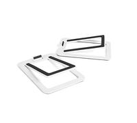 Kanto S2 soporte de altavoz Mesa Blanco - Soporte para altavoces (Mesa, 2,7 kg, Blanco, 0 - 16°, China, 34 mm)
