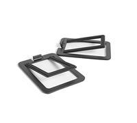 Kanto S2 soporte de altavoz Mesa Negro - Soporte para altavoces (Mesa, 2,7 kg, Negro, 0 - 16°, China, 34 mm)