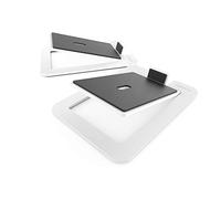 Kanto S6W - Soportes de Altavoces de Escritorio para Altavoces Grandes, Paquete de 2 (Blanco)