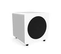 Kanto SUB8 Sealed Powered Subwoofer | 300W Peak Power | Woofer 8" | Vinilo | Blanco Mate