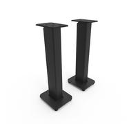 KANTO Sx30 Soportes de Altavoz Rellenables de 76cm de Aluminio y Acero con Pies de Aislamiento y Canal para Cables