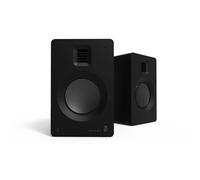 Kanto Tuk Altavoces Activos Premium Negro Mate con Bluetooth, DAC USB y Salida de Auriculares, Control Remoto Incluido