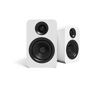 Kanto YU -Altavoces pasivos de estante de 10,2 cm, con tweeter de cúpula de seda de 2,5 cm, amplificador externo necesario, pareja, blanco mate