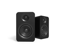 Kanto YU - Altavoces pasivos pasivos de estantería de 4 pulgadas con tweeter de cúpula de seda de 1 pulgada | Requiere amplificador externo | Par | Negro mate