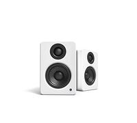 Kanto YU2 - Altavoces de escritorio con alimentación | Controladores compuestos de 7,6 cm | Tweeter de cúpula de seda de 1,9 cm | Amplificador Clase D | 100W | DAC USB incorporado | Salida subwoofer |