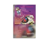 Kanye Poster West - Póster de edición limitada, póster estético para decoración de sala de estar, decoración de hogar, oficina, 30 x 45 cm