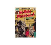 Kanye West & Kendrick Lamar Póster No More Parties in LA Music Album Posters Aesthetics Room HD Print Canvas Wall Art Home Decor 12x18 inch Unframed..