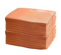 Kanylavy 125 servilletas desechables de 3 capas para mantel de tatuaje, impermeables, absorbentes, almohadilla personal para tatuajes (naranja)