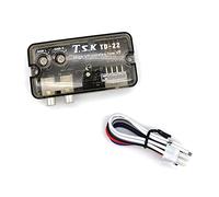 Kanylavy 12V Auto Car Audio Converter RCA EstéReo de Alta una Baja Frecuencia Ajustable Cable Altavoz Adaptador Convertidor de