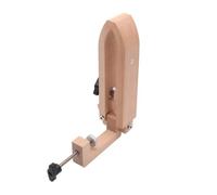 Kanylavy Abrazadera de madera de mano, ajustable, giratoria, plegable, marco de fijación de sutura de cuero, duradero, fácil de usar