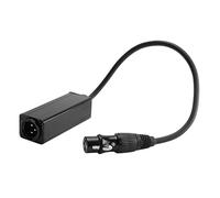Kanylavy Aislador de Cable de Audio XLR Elimina el Ruido Aislador de Audio de Bucle de Sonido de Corriente Antiinterferencias Elimina el Ruido