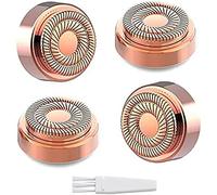 Kanylavy Cabezales de repuesto para depilación facial para mujer, accesorios de repuesto para herramienta de depilación facial