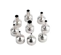 Kanylavy Juego de 9 boquillas de soldadura de repuesto para aire caliente, boquillas de diferentes tamaños para boquilla multifunción 8858 8898 858D 8586