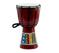 Kanylavy Tambor Djembe Africano Profesional de 5 Pulgadas, Tambor de Mano, Buen Sonido, Instrumento Musical de PercusióN