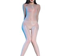 KANYULOVE Medias Sexy Brillante Bodystocking Sheer Full Body Bodystocking Medias Sexy Brillante Body