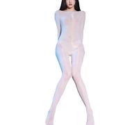 KANYULOVE Medias Sexy Brillante Bodystocking Sheer Full Body Bodystocking Medias Sexy Brillante Body