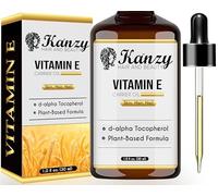 Kanzy Aceite de Vitamina E Liquida para Cuidado Facial, a Base de Plantas Vitamin E Oil para el Cabello d-Alfa Tocoferol Aceite Corporal para Mujeres y Hombres (30 ml)