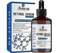 KANZY Retinol Sérum 2.5% con ácido hialurónico para el acné antienvejecimiento Círculos oscuros Arrugas aceite facial aceite de piel humectante de piel para Pieles Sensibles 30ML
