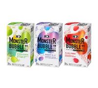 Kao - Bub Monster Bubble Bath Salt Tablet Citrus Green - 6 pcs