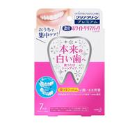 Kao - Clear Clean Premium White Clear Pack Toothpaste Sheets - 7 sets