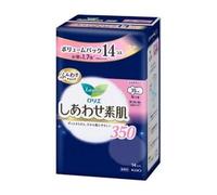 Kao - Laurier F Happy Bare Skin Especially For Heavy Nights With Wings 35cm 14 pcs
