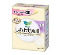 Kao - Laurier F Happy Bare Skin For Especially Heavy Daytime With Wings 25cm 30 pcs