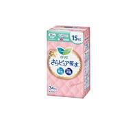 Kao - Laurier Sara Pure Absorption Panty Liners Slim Type 15cc 19cm - 34piezas - Fragrance Free