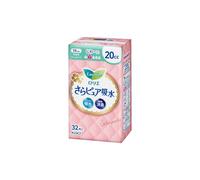 Kao - Laurier Sara Pure Absorption Panty Liners Slim Type 20cc 19cm - 32piezas - Fragrance Free