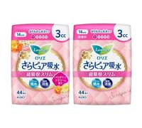Kao - Laurier Sara Pure Absorption Super Absorbent Slim 44 pcs - Fragrance-Free